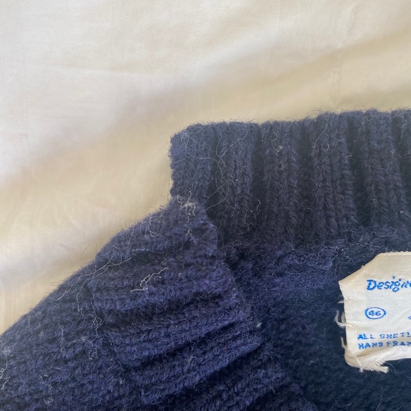 vintage 100% Wool Deans by Scotland Crew sweater - Picture 10 of 10